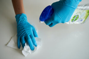 cleaning the apartment for you